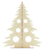 Árbol de Navidad de madera DIY