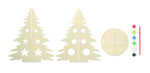 Árbol de Navidad de madera DIY