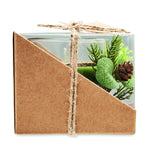 Porta velas de Navidad