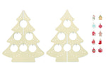 Decoración madera árbol Navidad