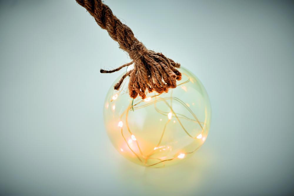 Luz de LED de cristal