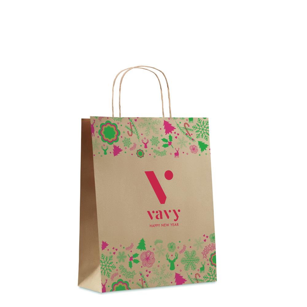 Bolsa papel de regalo mediana