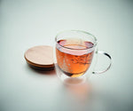 Taza borosilicato doble pared