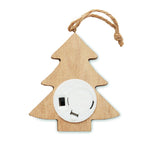 Árbol de madera con luces