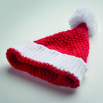 Gorro de punto navideño