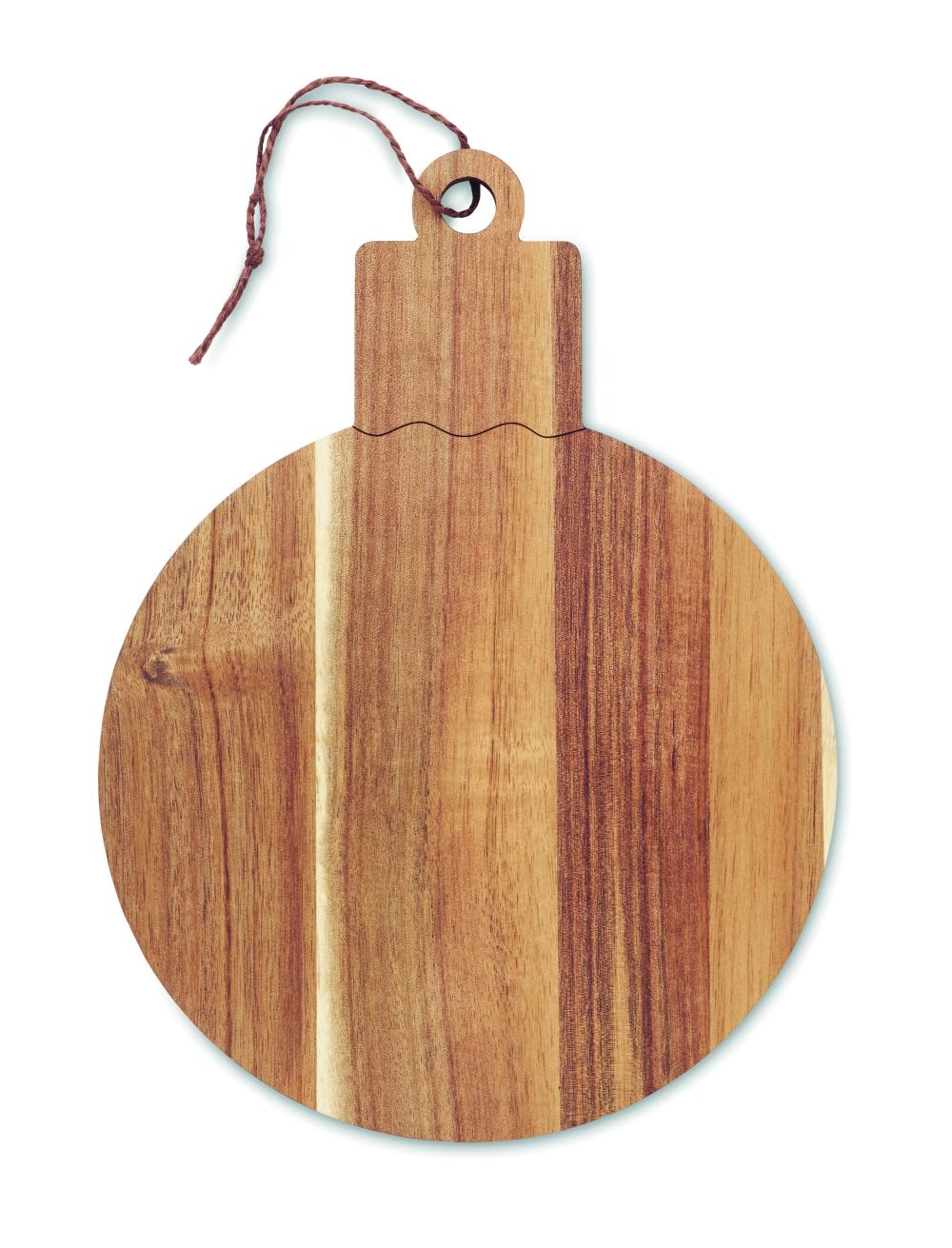 Tabla de madera de acacia