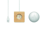 Bola de vidrio LED navideña
