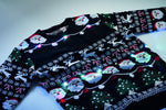 Jersey Navidad luz LED S/M