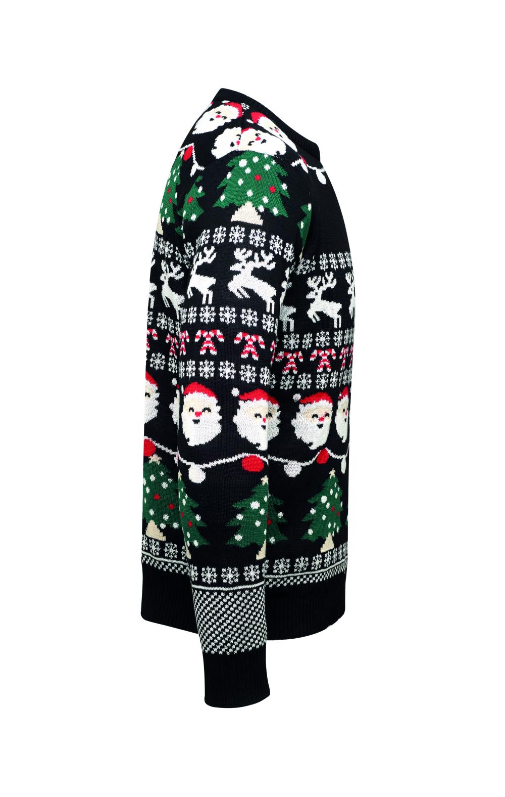 Jersey Navidad luz LED S/M