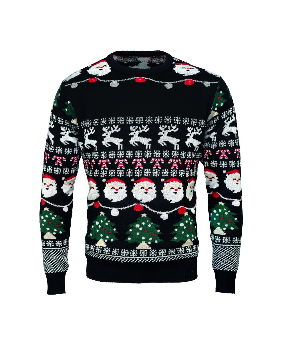 Jersey Navidad luz LED S/M