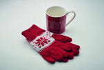 Juego guantes y taza