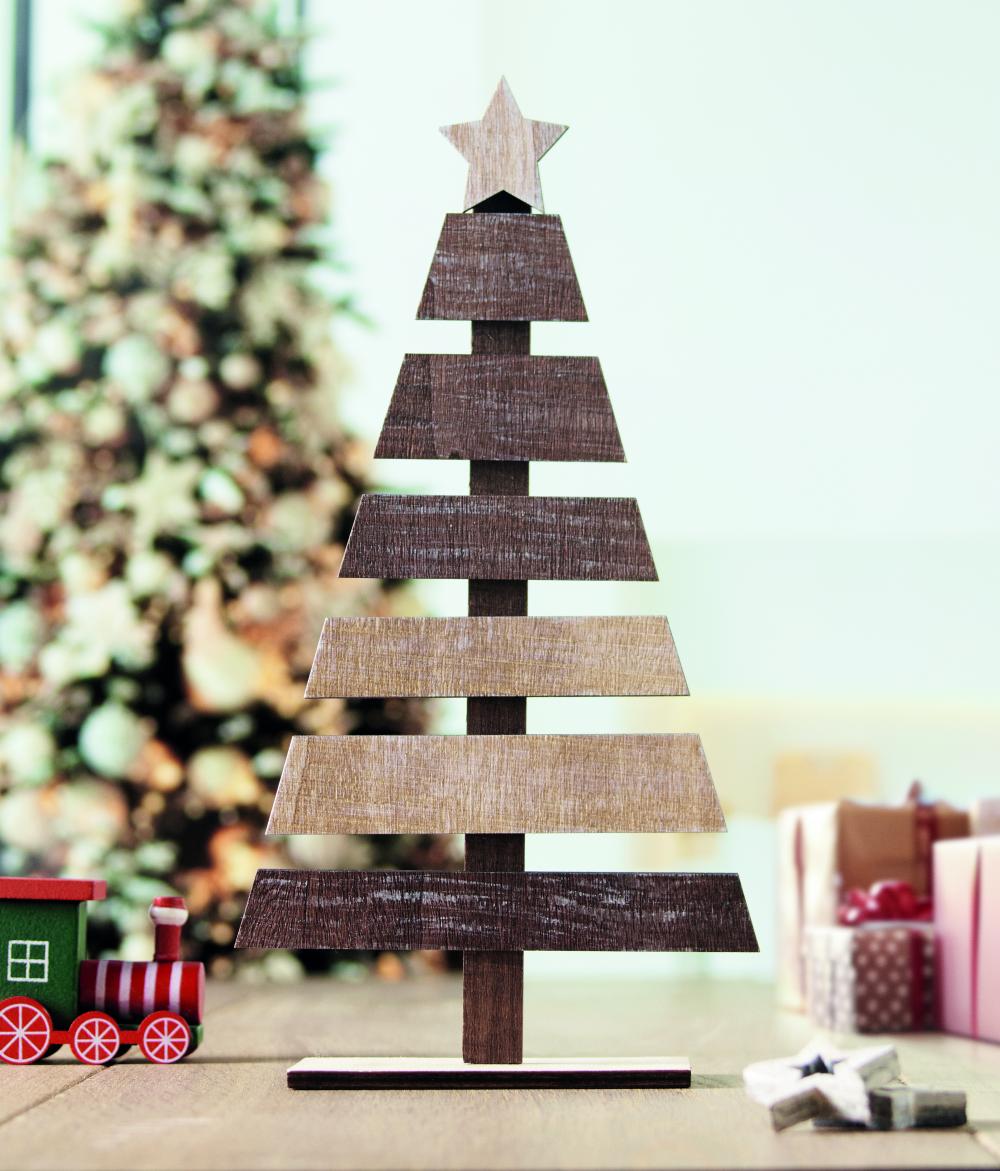 Árbol de Navidad de madera