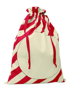 Bolsa grande algodón Papá Noel
