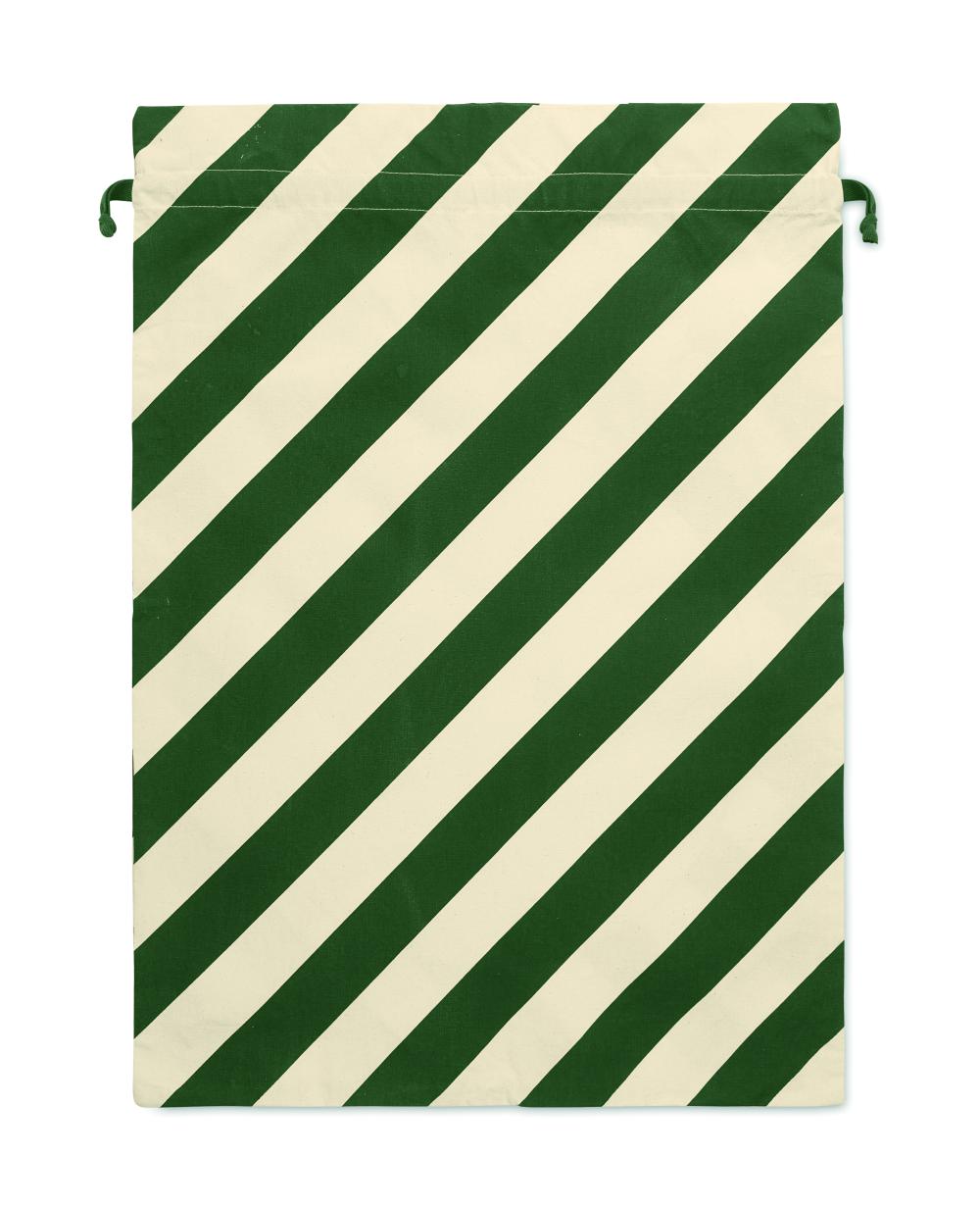 Bolsa grande algodón Papá Noel