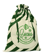 Bolsa grande algodón Papá Noel