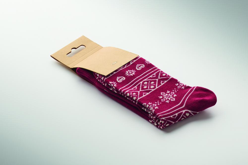 Par de calcetines de Navidad M