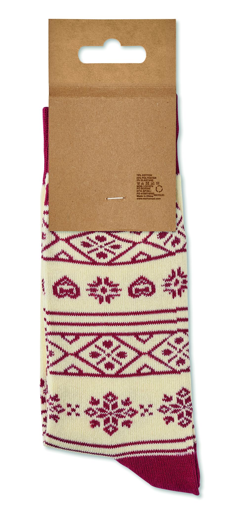 Par de calcetines de Navidad M