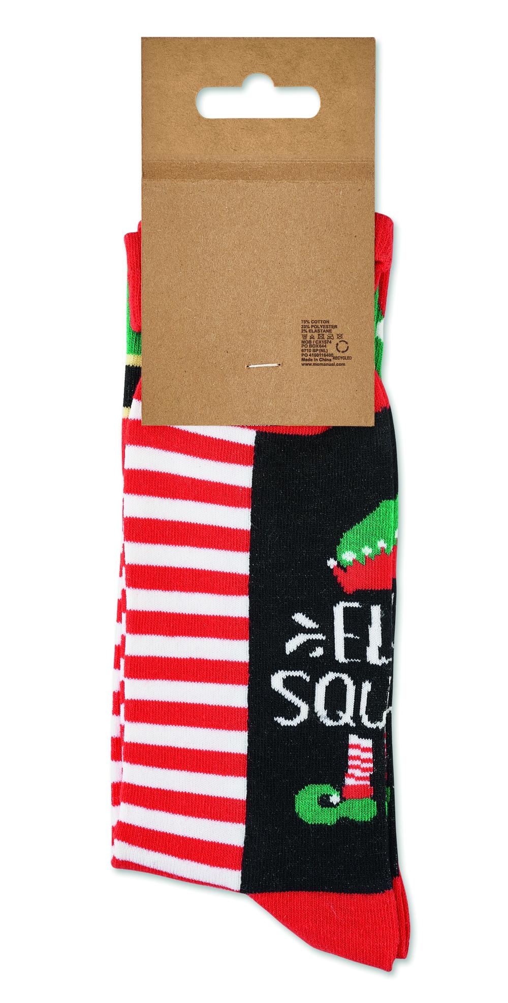Par de calcetines de Navidad M