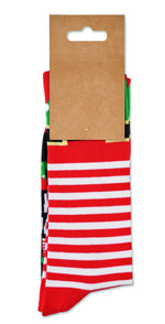 Par de calcetines de Navidad M