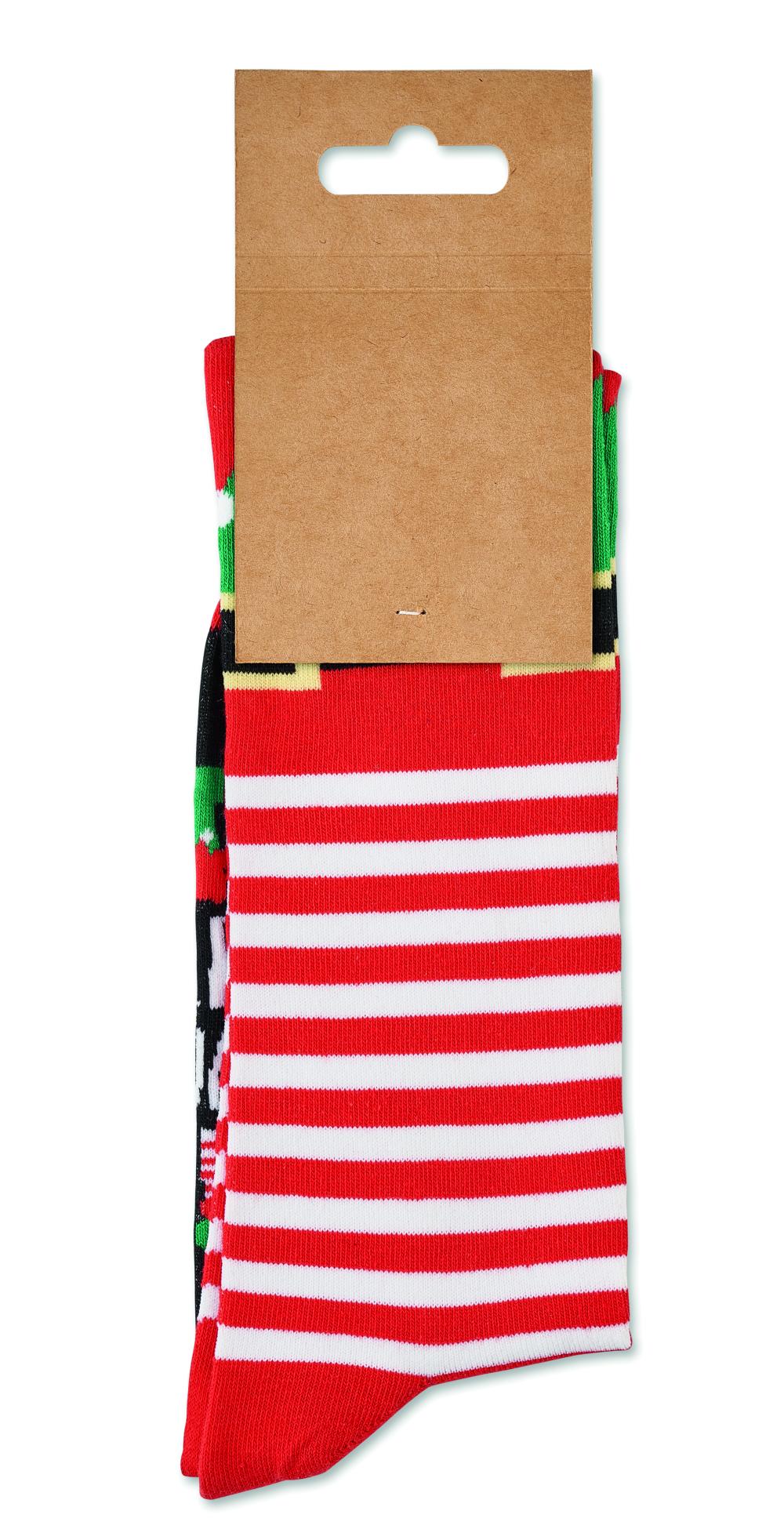 Par de calcetines de Navidad M