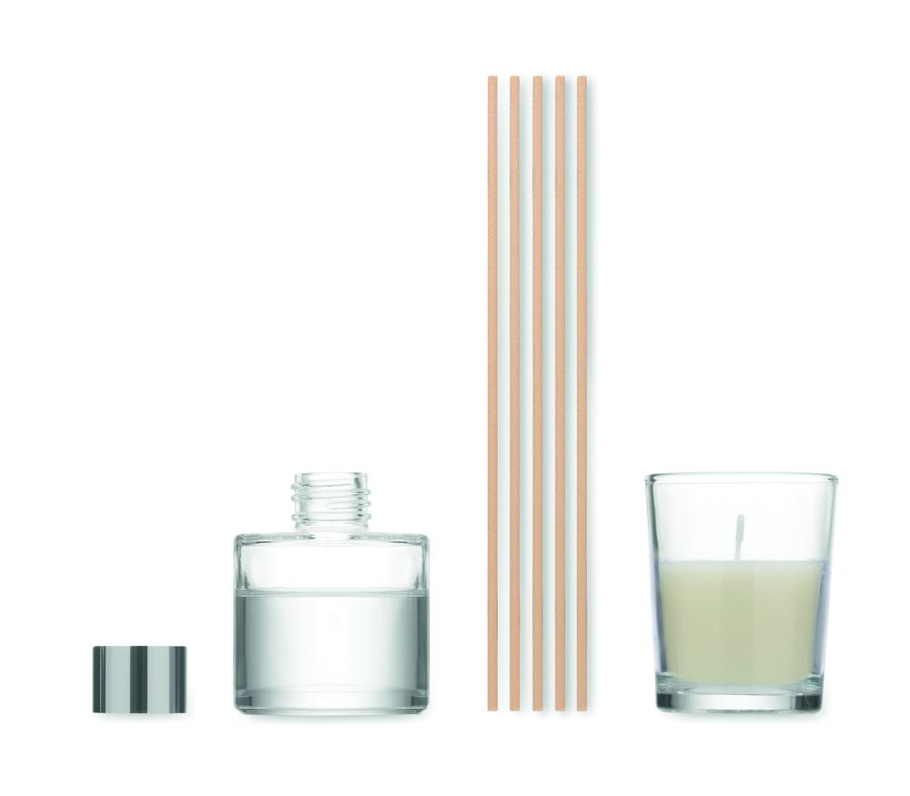Set vela y difusor de vainilla