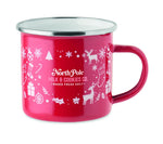 Taza esmaltada Navidad 300 ml