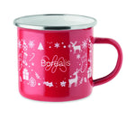 Taza esmaltada Navidad 300 ml