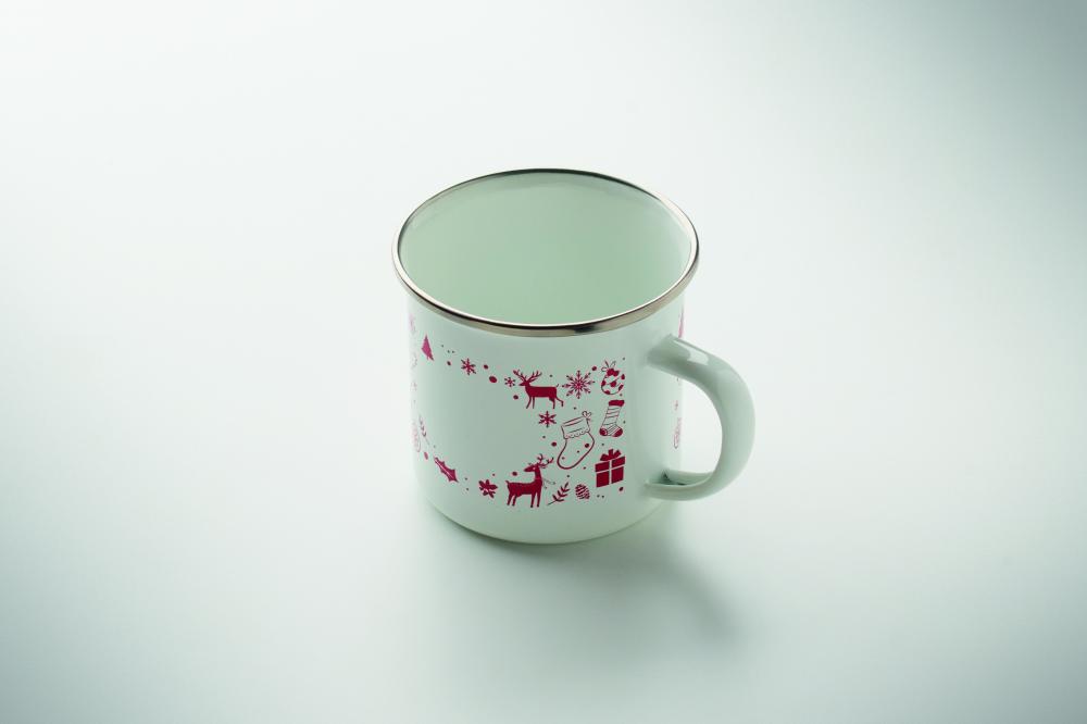 Taza esmaltada Navidad 300 ml