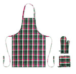 Set cocina algodón a cuadros