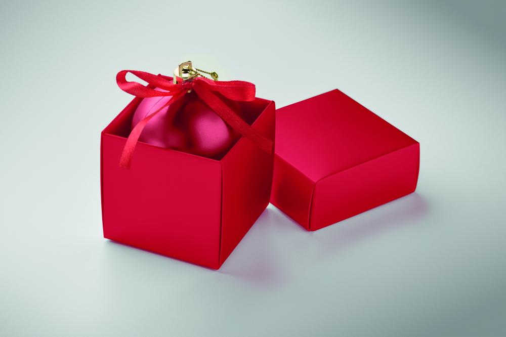 Bola de Navidad en caja