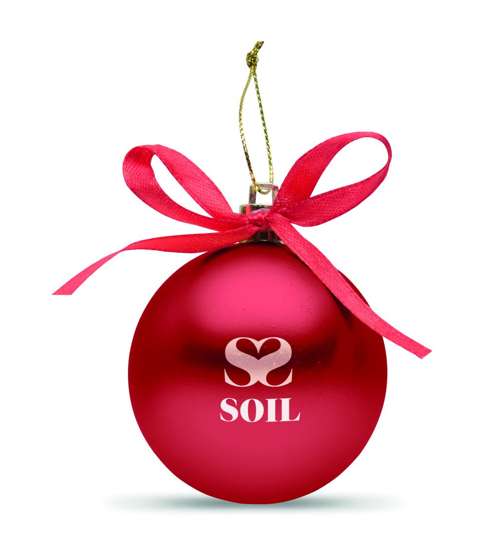 Bola de Navidad en caja