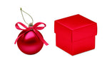 Bola de Navidad en caja