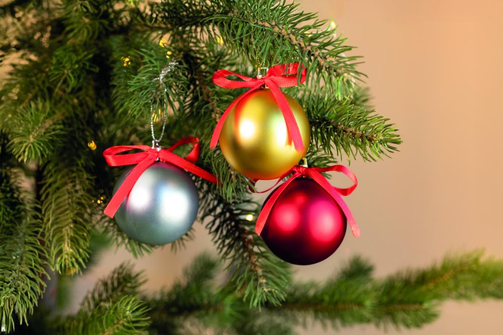Bola de Navidad en caja
