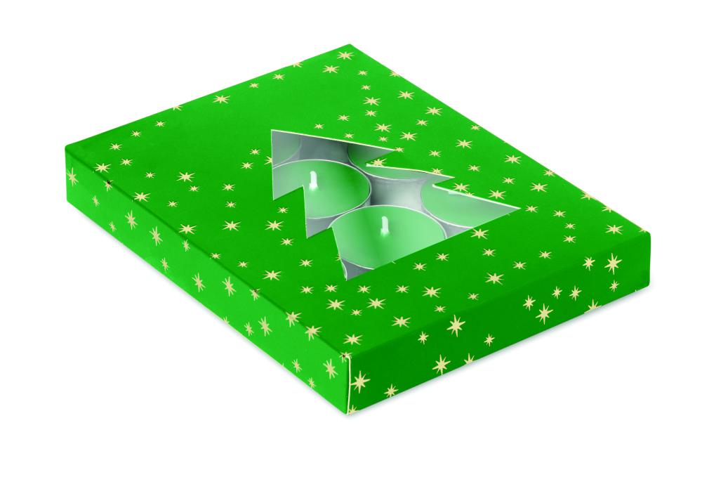 Set de velas de té perfumadas
