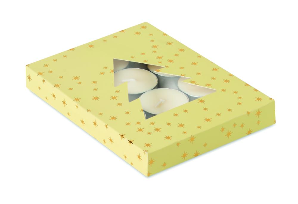Set de velas de té perfumadas