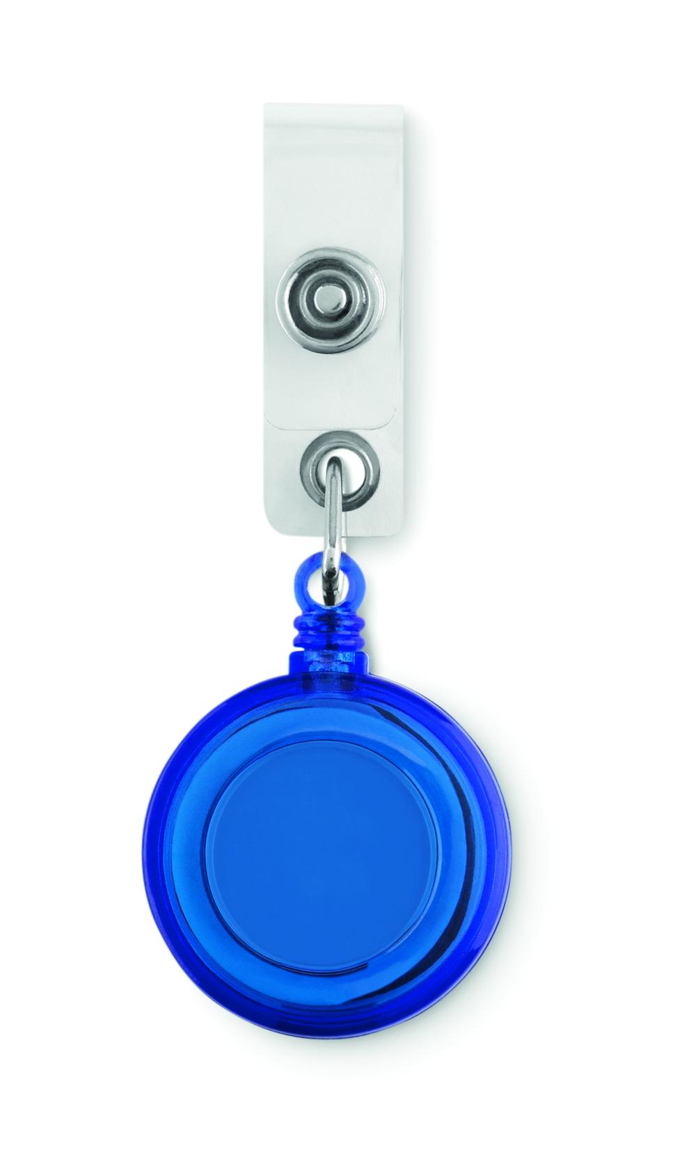 Insignia con clip transparente