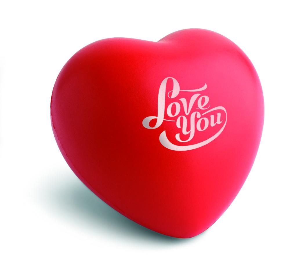 Antiestrés forma corazón Lovy