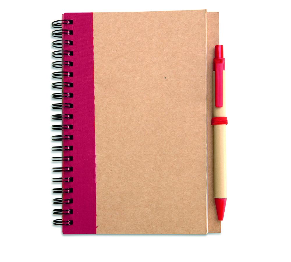 Libreta papel reciclado