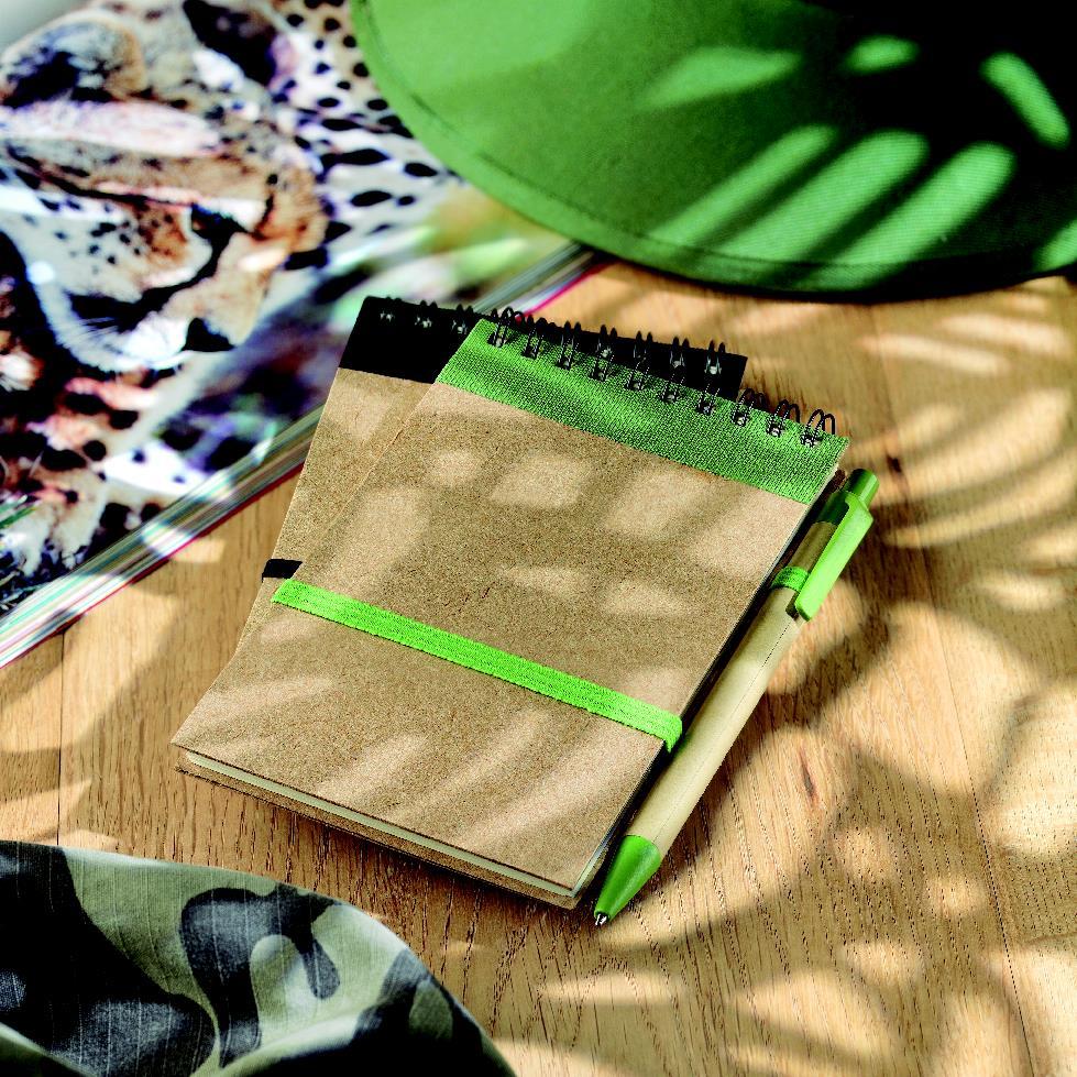Libreta papel reciclado