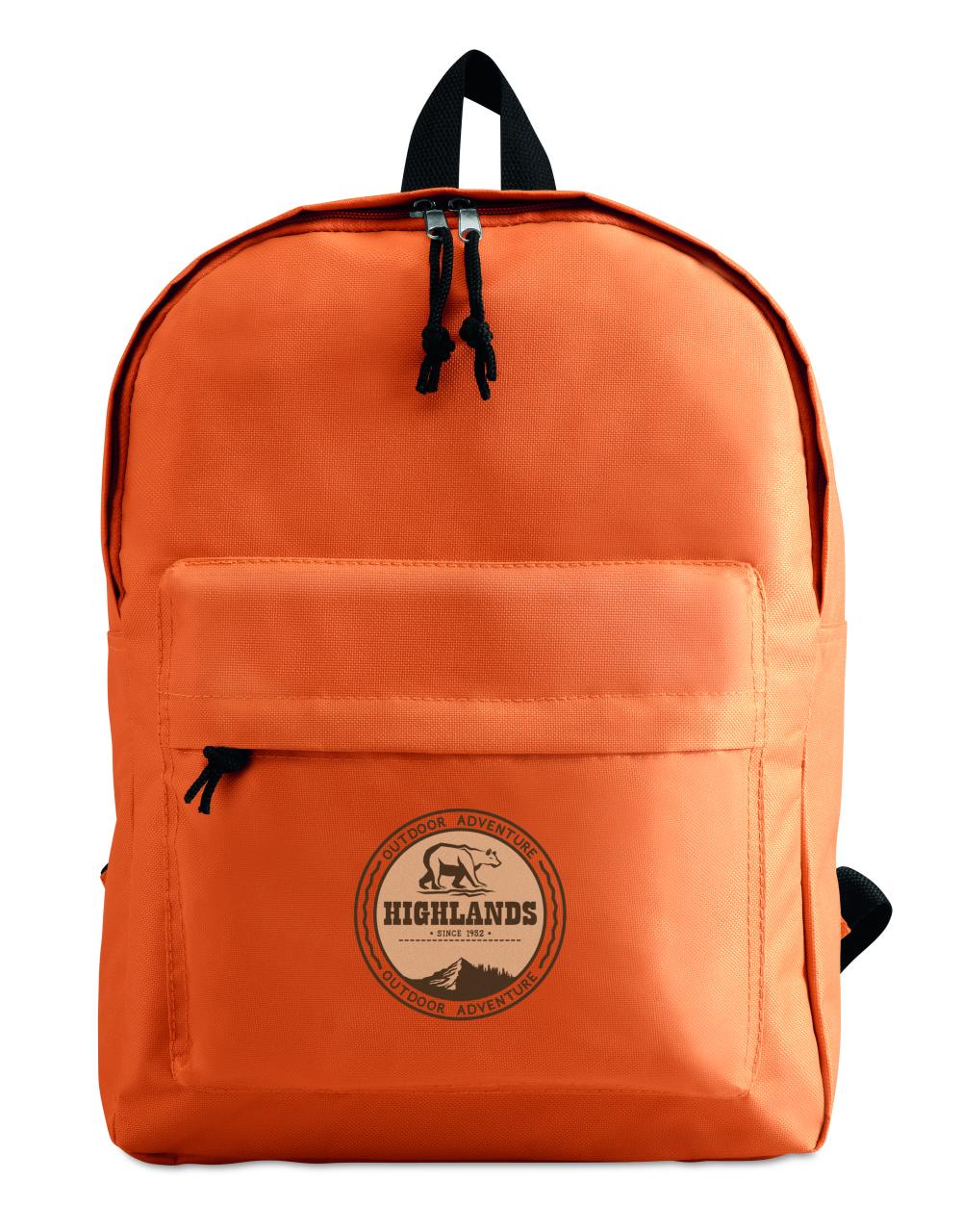 Mochila con bolsillo exterior