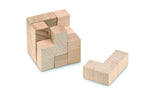 Puzzle de madera en bolsa
