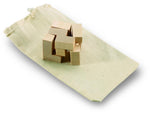 Puzzle de madera en bolsa