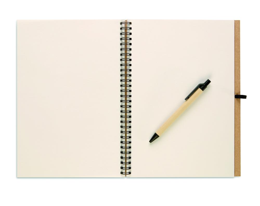 Libreta de papel reciclado