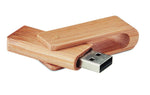USB 16GB bambú