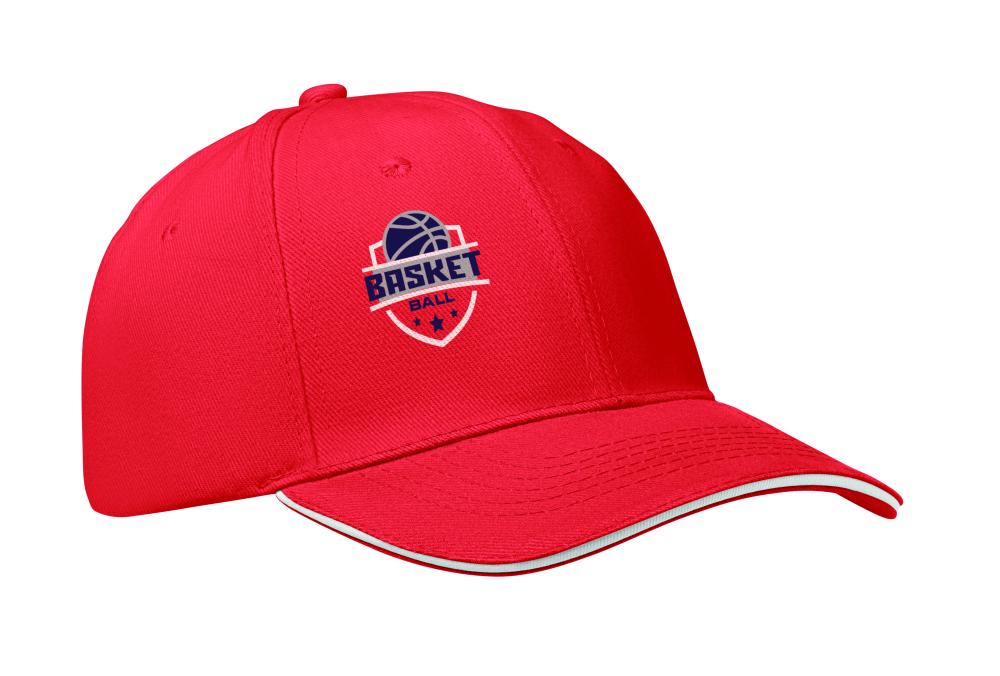 Gorra Béisbol 6 paneles