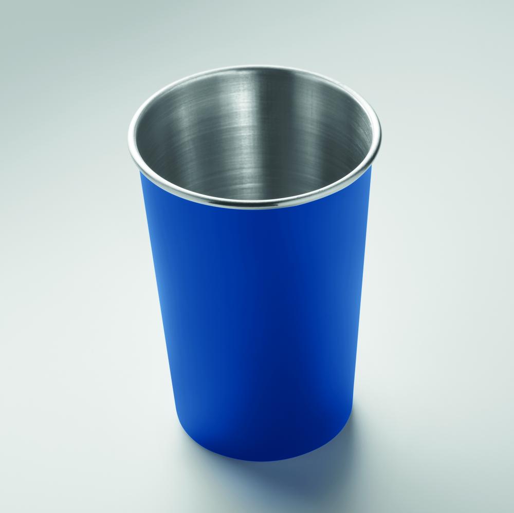 Vaso acero inox. reciclado