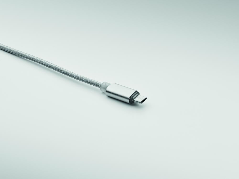 Cable de carga largo 2 en 1