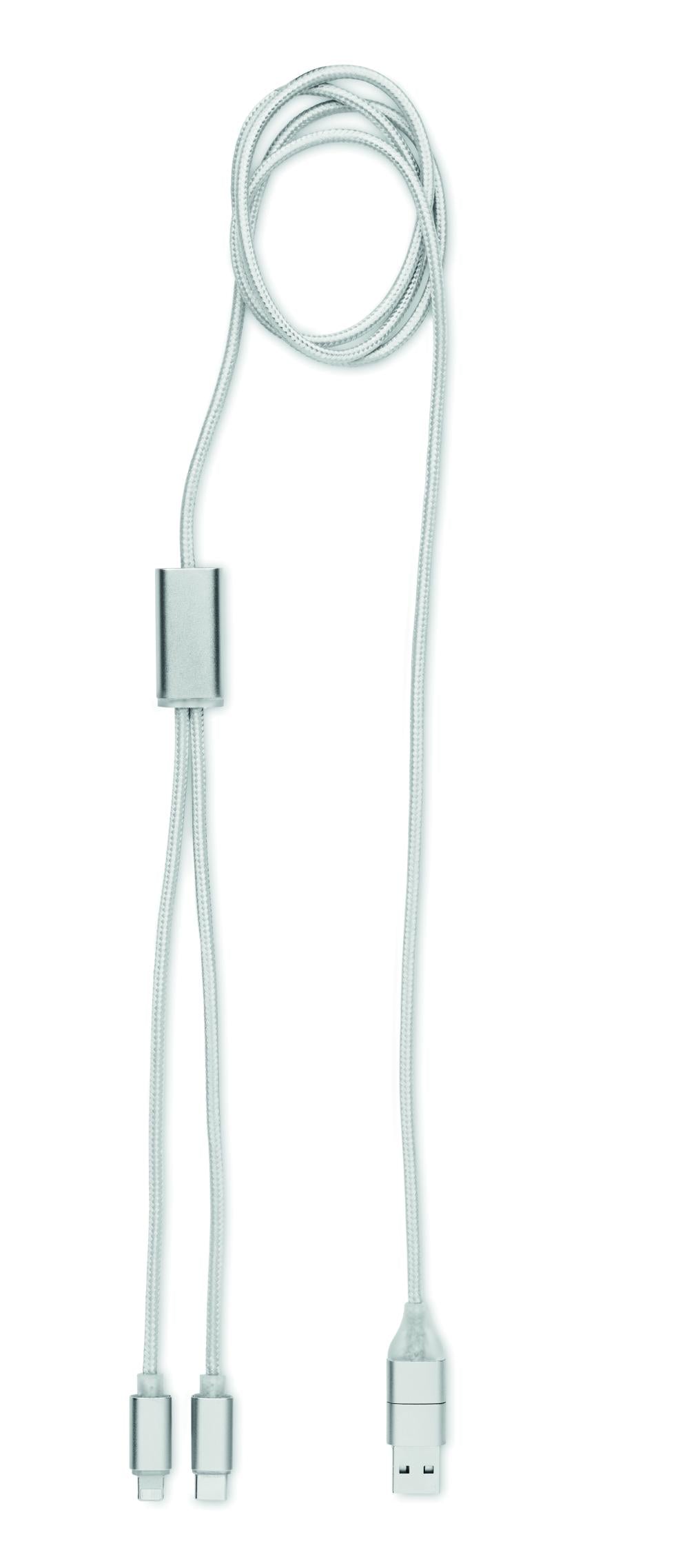 Cable de carga largo 2 en 1