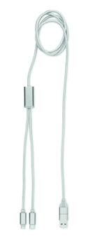Cable de carga largo 2 en 1