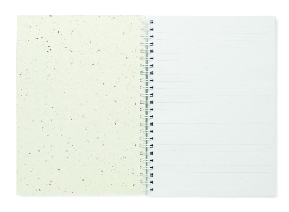 Libreta A5 tapas de semillas